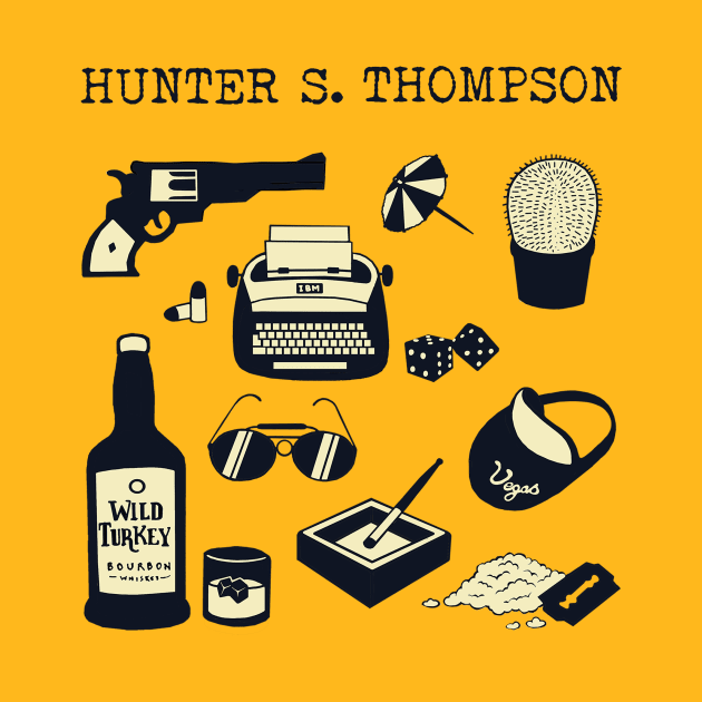 The Things of Hunter S. Thompson by michaelsmithart
