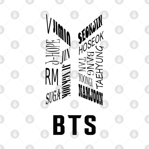 Bangtan collage logo by PLMSMZ