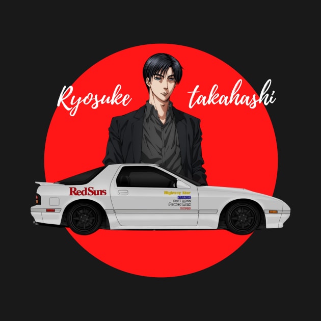 Ryosuke Takahashi Initial d rx7 fc3s by MOTOSHIFT