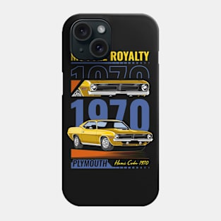 1970 Hemi Cuda Muscle Car Phone Case