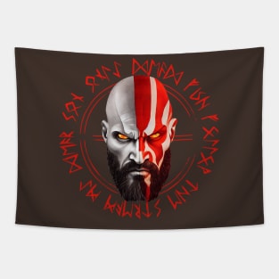 God of War Runes Tapestry