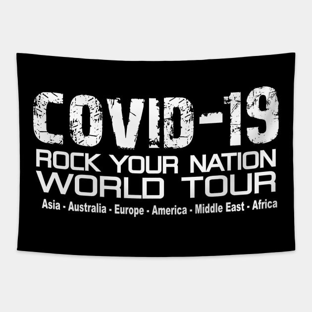 Covid-19 world tour Tapestry by Leonard