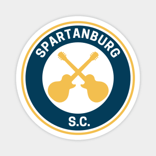 Vintage Spartanburg South Carolina Magnet