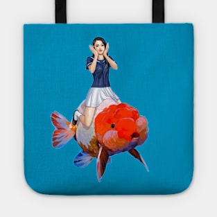 Golden Fish Tote