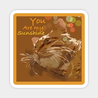 Sunshine Cat Magnet