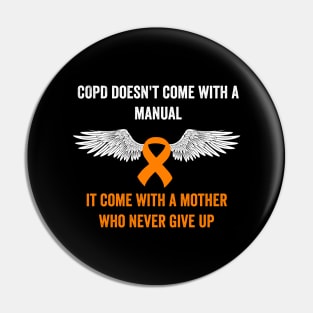 Chronic obstructive pulmonary disease - COPD awareness warrior Pin