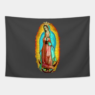 Our Lady of Guadalupe Zarape Virgin Mary Catholic Saint Tapestry