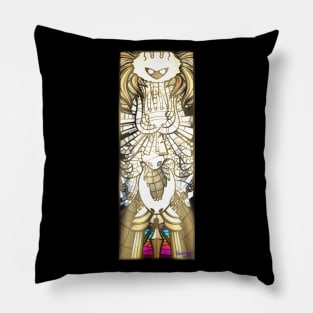 Agony of the hollow knight (stained glass only version) Pillow