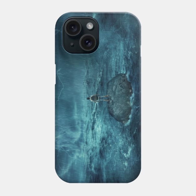 Lost in the ocean Phone Case by psychoshadow