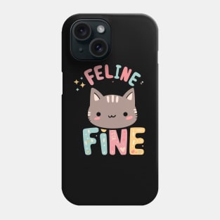 Feline Fine Phone Case