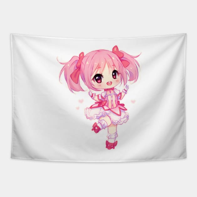 Doodle Madoka Tapestry by Hyanna