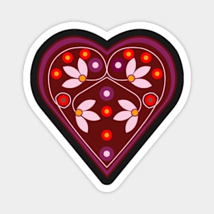 Folk Heart 2 Magnet