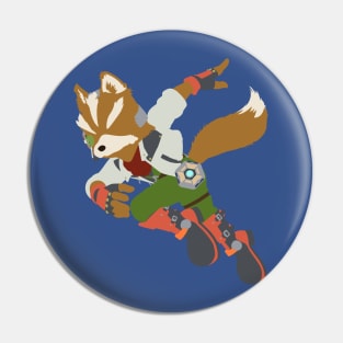 Smash Bros - Fox Pin