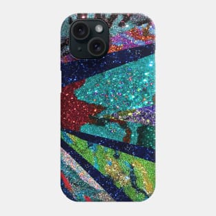 Peacock Mermaid Turquoise Sun Phone Case