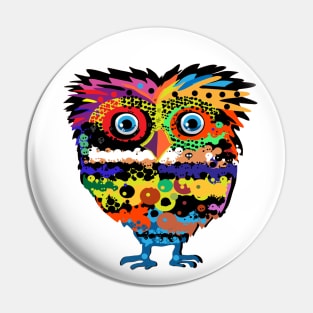 Bird lover Colorful Pin