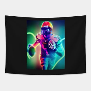 Football Player Hall T-Shirt Tapestry