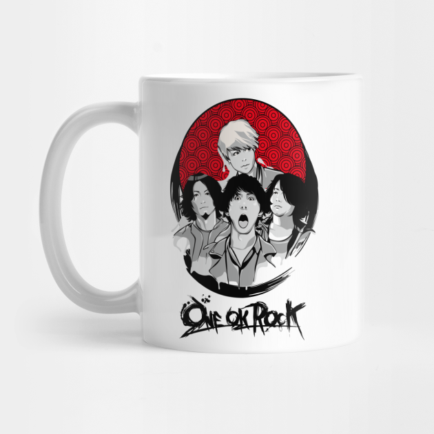One Ok Rock Anime Edition Design Mug Teepublic