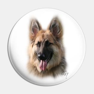 German Shepherd Pin