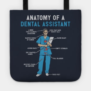 Anatomy of a Dental Assistant T-Shirt Tote