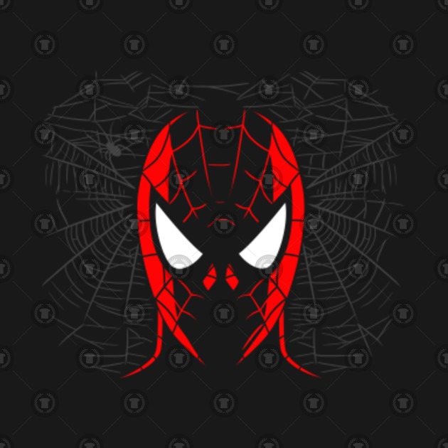 Spiderman Face - Albertocubatas - T-Shirt | TeePublic