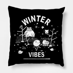 Winter Vibes - Winter Walk Season Pillow