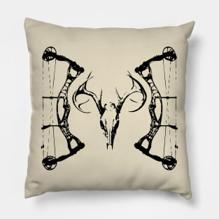 DeerSkull & Compound Bow Pillow