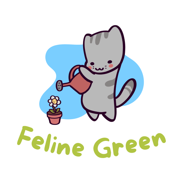 Feline Green by ThumboArtBumbo