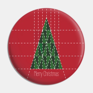 Architect Christmas Tree Pin