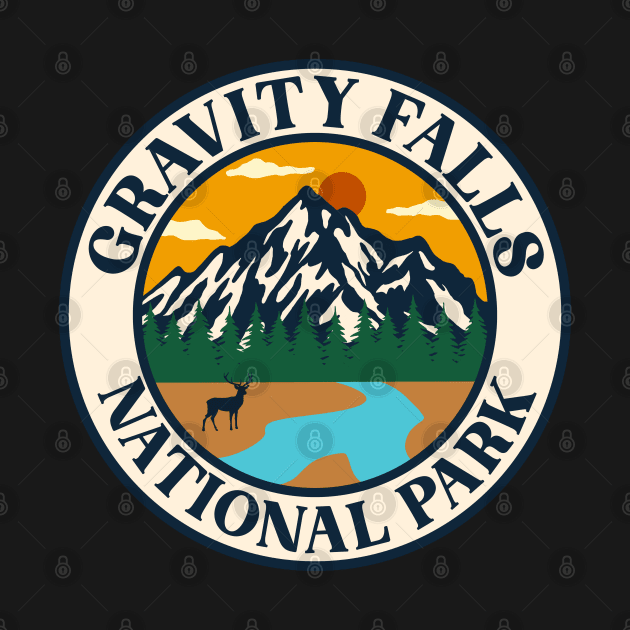 Gravity falls national park by Tonibhardwaj