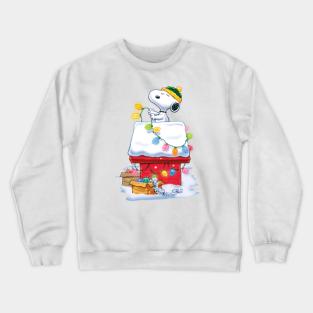 Snoopy Christmas Crewneck Sweatshirts Teepublic
