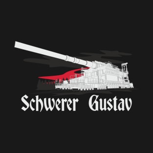 German super-heavy railway gun Schwerer Gustav (Dora) T-Shirt