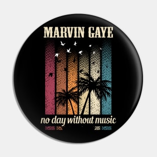 MARVIN GAYE BAND Pin