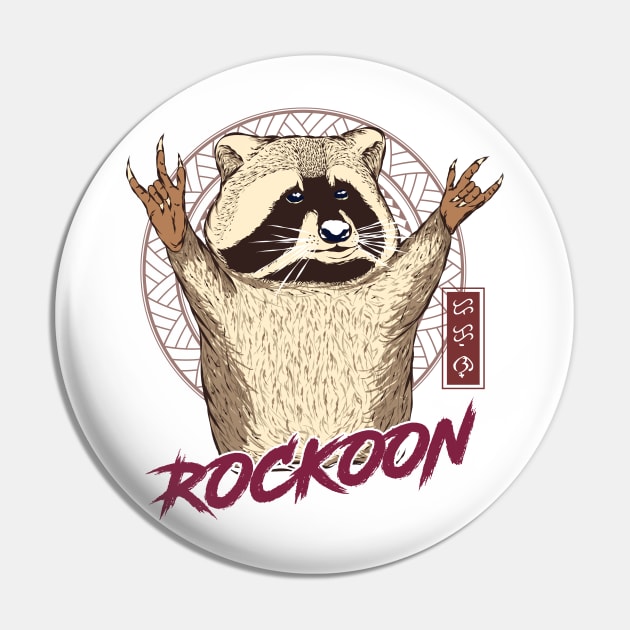 Rockoon - White Pin by Thor Reyes