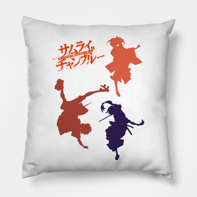 Samurai Champloo Pillow by HardTiny