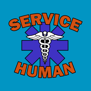 Service Human Do Not Pet T-Shirt