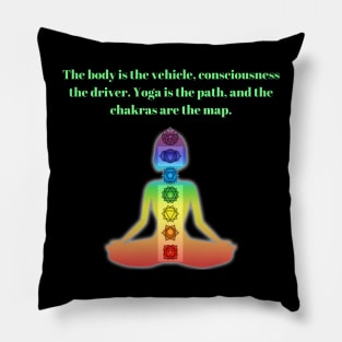 Yoga is the Path Pillow