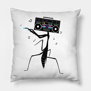 Praying Mantis Music Radio Pillow