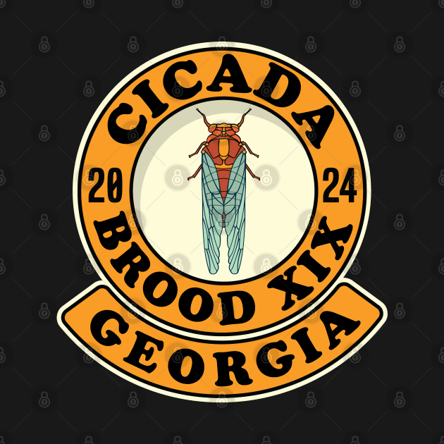 Cicada Brood XIX Georgia by Huhnerdieb Apparel