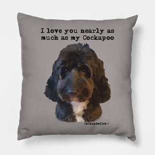Cockapoo Love Pillow