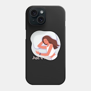 most likely to take a nap Sticker Phone Case