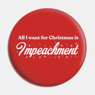 Impeachment for Christmas Pin