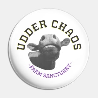 Udder Chaos Farm Sanctuary Pin