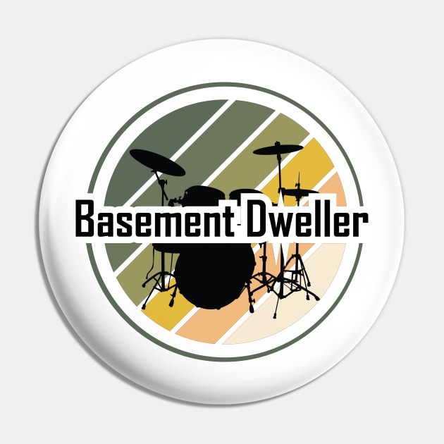 Basement Dweller Pin by llspear