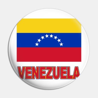 The Pride of Venezuela - Venezuelan National Flag Design Pin