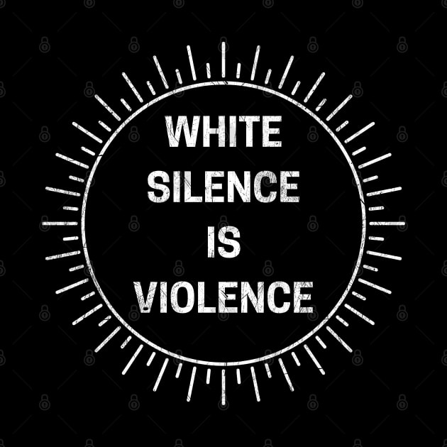 White Silence Is Violence by CF.LAB.DESIGN