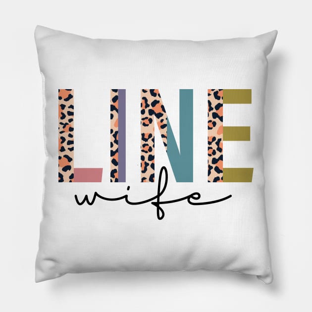 Line Wife Pillow by Almytee