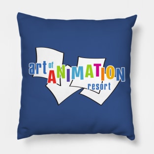 Art of Animation Logo Resort Pillow