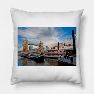 Tower Bridge River Thames London Pillow