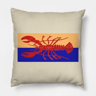 Lobster Horizontal Pillow