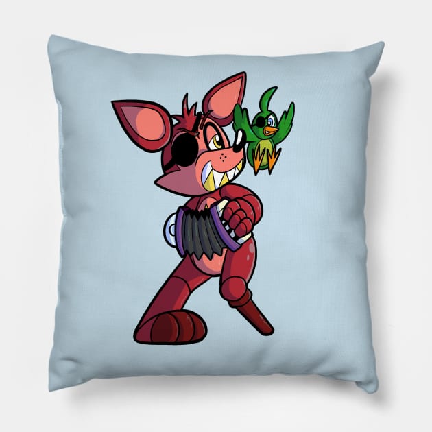 Rockstar Foxy Pillow by pembrokewkorgi